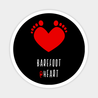 Barefoot At Heart Magnet